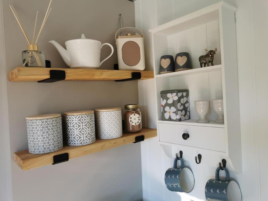 فيلا Elvan Farm Shepherd'S Hut إكزيتر المظهر الخارجي الصورة