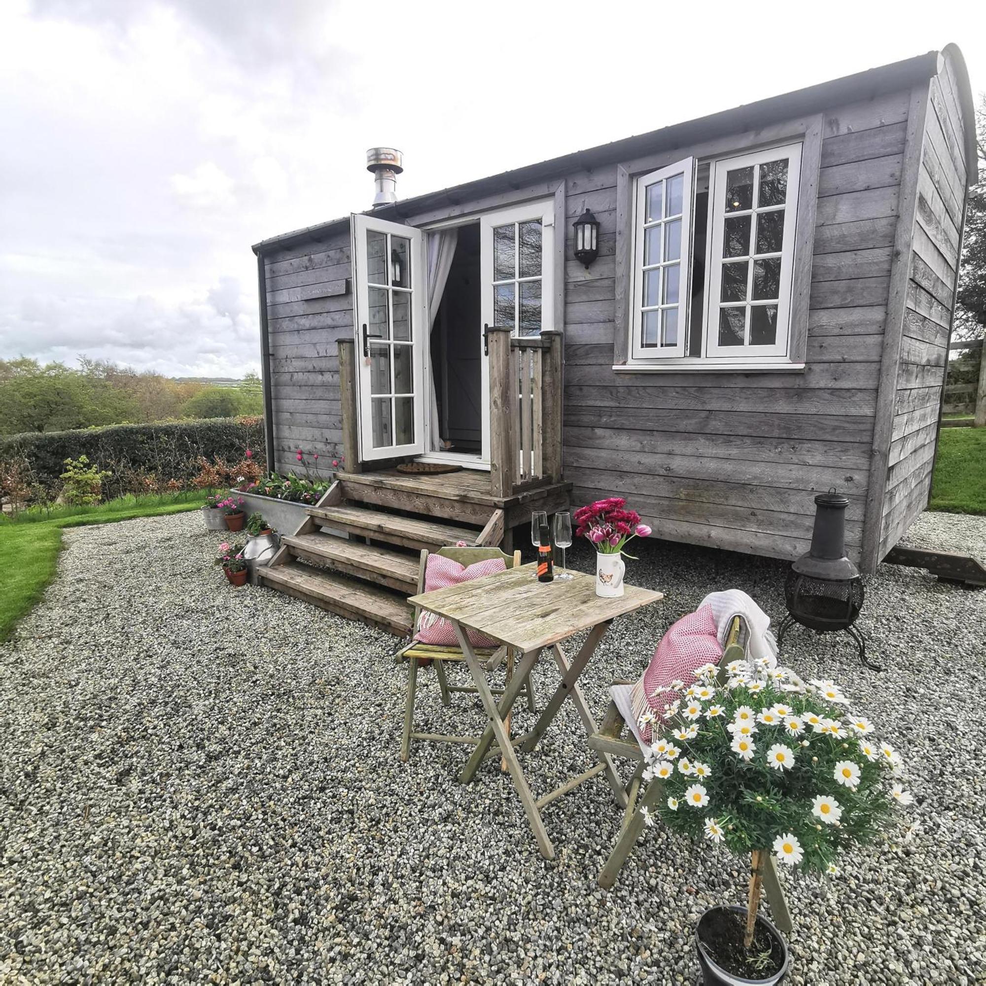 فيلا Elvan Farm Shepherd'S Hut إكزيتر المظهر الخارجي الصورة